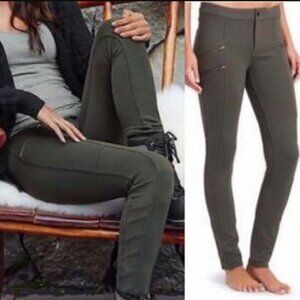 Athleta Ponte Twill Moto Stretch Skinny Pants Size 4